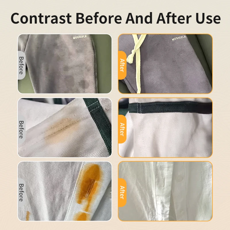 Efficient Clothing Oil Stain Remover Spray Effective On Stubborn Old Oils For Laundry And Fabric Care