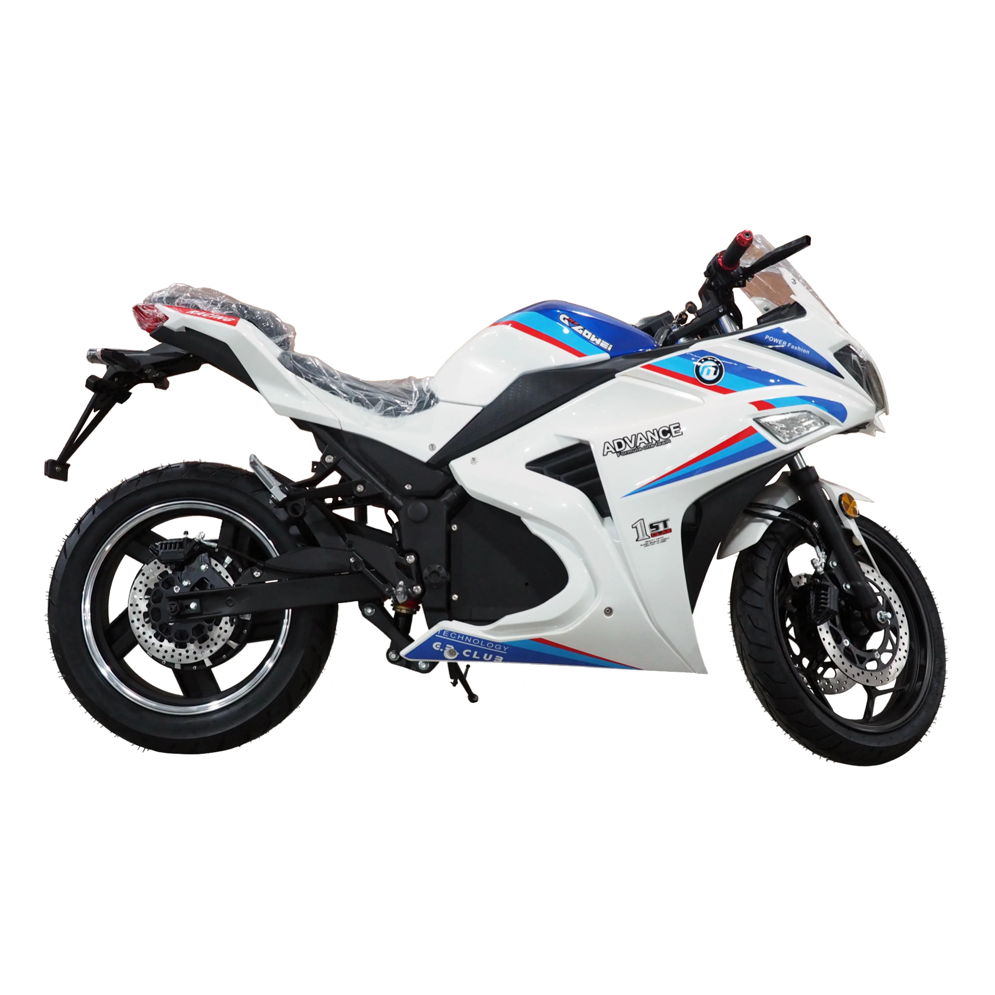 Hot selling 2000W/3000W/5000W high speed 100 kmph 72V electric motorcycle with high quality