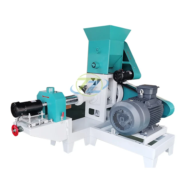 Factory supplier floating fish pellet machine/fish feed making machine