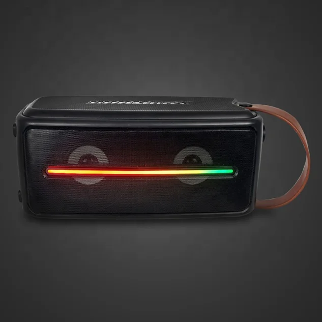 20W 3.5mm AUS double 3inch horn Portable Wireless active amplifier module Support FM Radio TF Card MP3 speaker With RGB Light