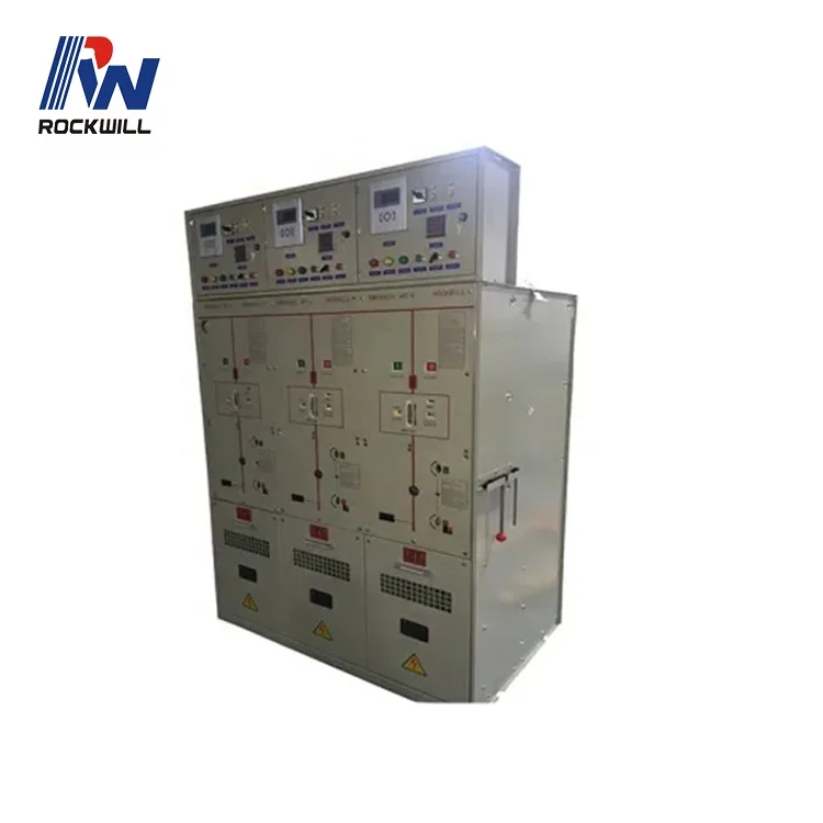 Indoor SF6 Gas Insulated 2000A Switchgear Cabinet 24kV 36kV Ring Main Unit