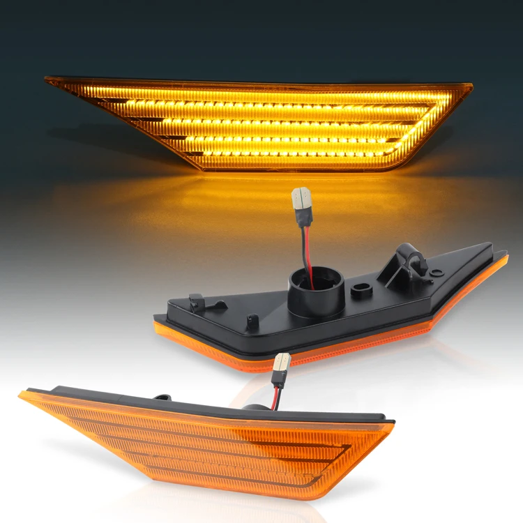 Car parts Canbus Design DRL white + dynamic turn signal amber LED Turning lights for Honda 10th Generation Civic