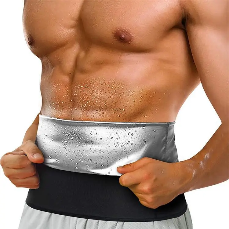  Custom Logo Gym Belly Burn Fat Waist Trainer Hot Body Shaper Workout Weight Loss Trimmer Sauna Slim Sweat