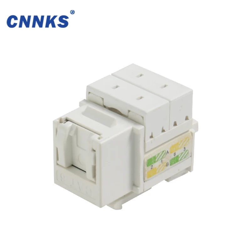 China cat6 cat5e cat6 cat6a Keystone Jack Keystone modular for blank patch panel 90 degree