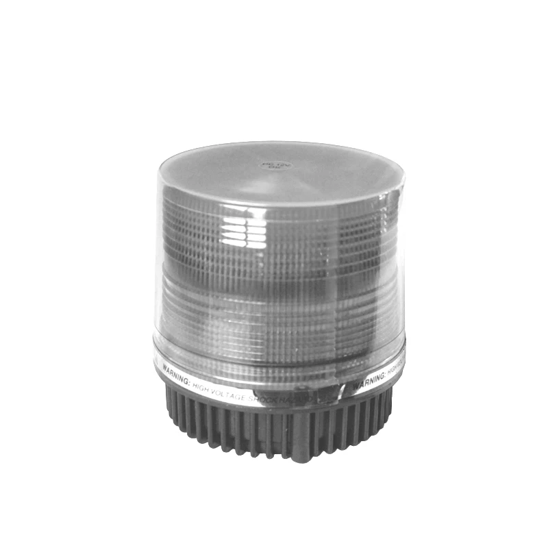 12V Mini round Amber LED Beacon Lights Car Roof Top Warning Strobe Flash for Ambulance Traffic Signal Warning