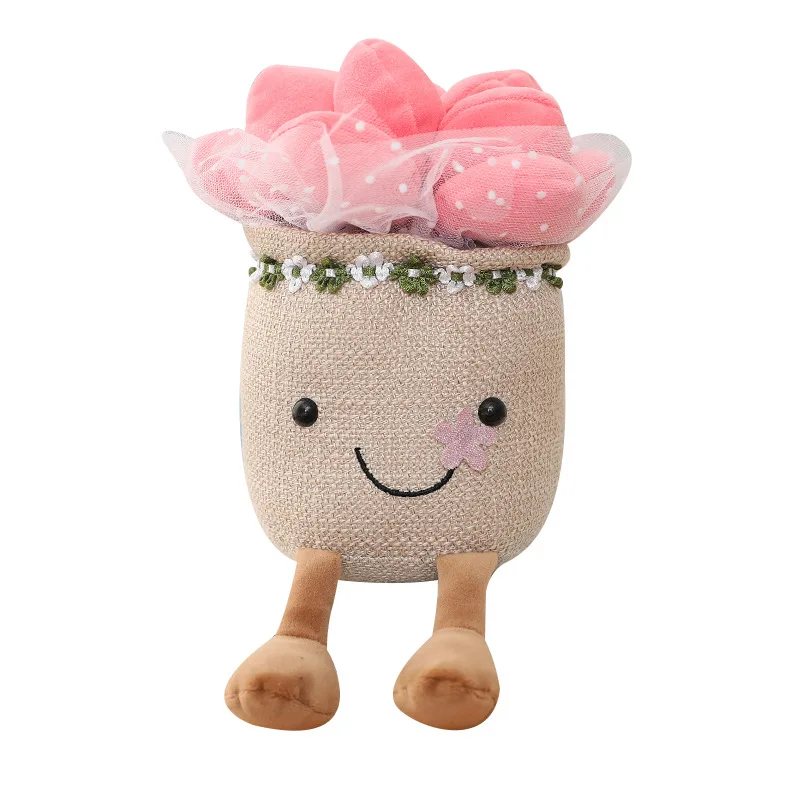 Stuffed Plants Plush Toy Cute Simulation Succulent Plants Plush Toys Creative LIVING ROOM Decoration Supplies