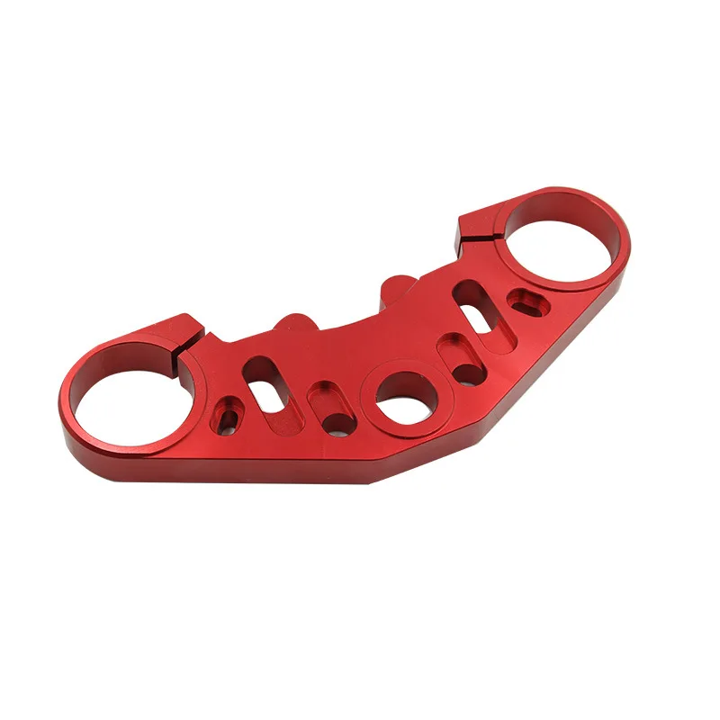 Powerful manufacturers customize CNC machined motorcycle and auto parts aluminum alloy bracket triangular connectors