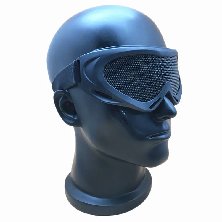 ANT5PPE wire mesh Safety Goggles Over GLASSES For Eye Protection -Adjustable Strap Eye Sealed Goggle Glasses Anti-Fog Spectacles