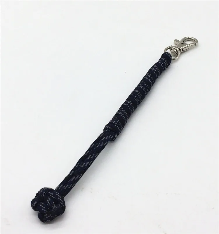 Wholesale Outdoor TacticalMonkey fist,550 nylon paraorcord braid keychain