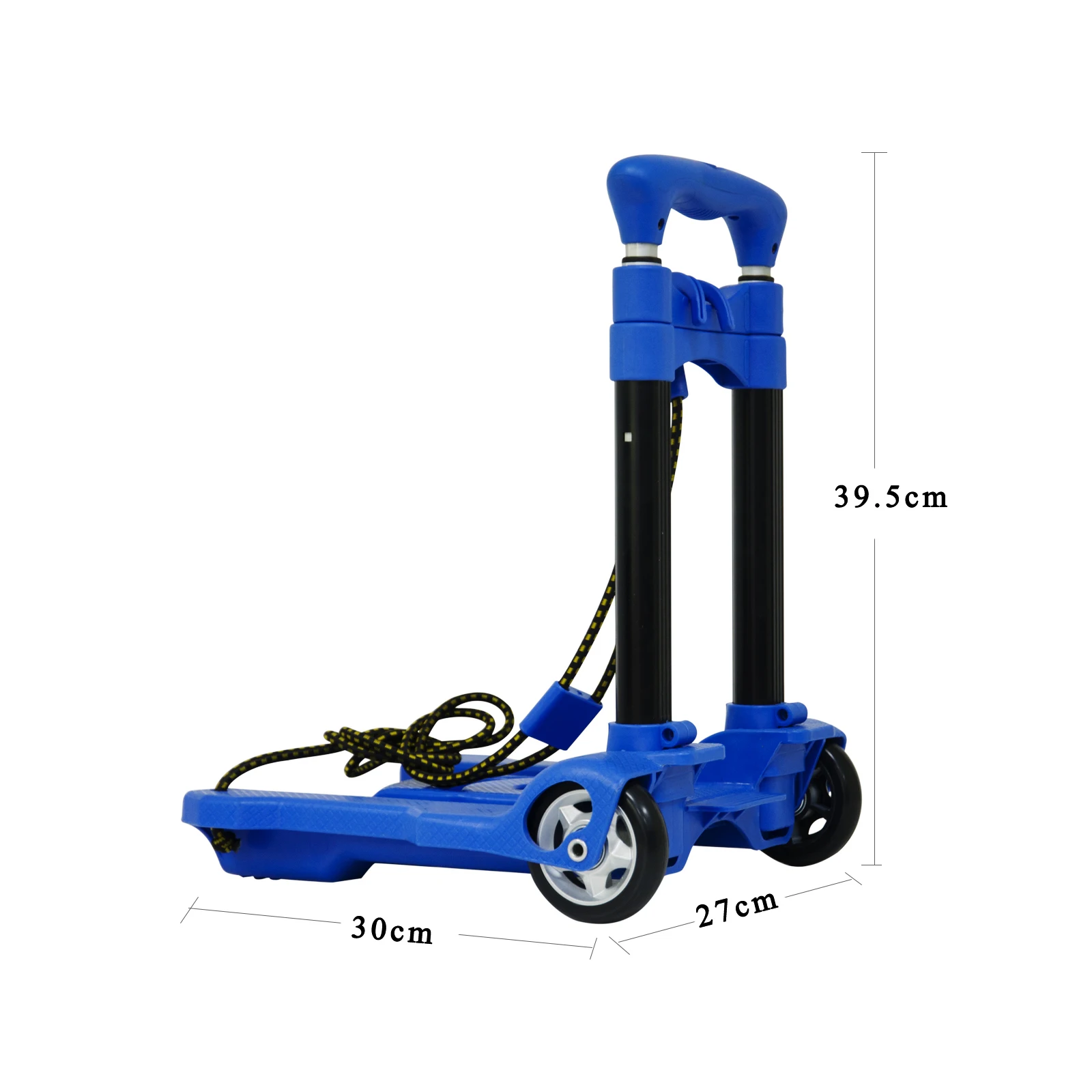 Дешевые миниатюрные многоразовые сумки для покупок, складная тележка для багажа, ручная тележка