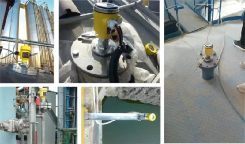 Kaidi KD R904 26GHz High Frequency Radar Sensor Level Meter With Display High Temperature For Strong Dust