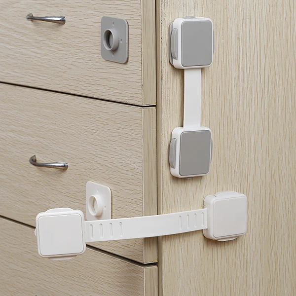 Child Infant Baby Safety Lock 3M Adhesive Cabinet Door Drawers Child Safety Lock