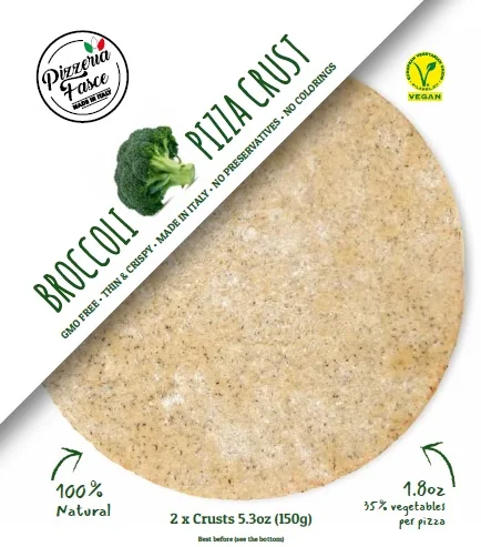 Broccolo Pizza Crust Press Dough Flat Pita Bread For Restaurants, Hotels And Horeca Business