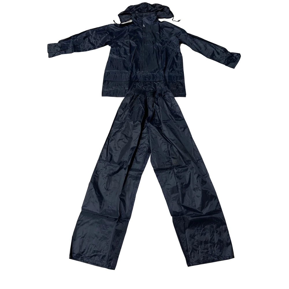 
Best Selling Low Price New Army Waterproof Rainsuit PVC Chaqueta 