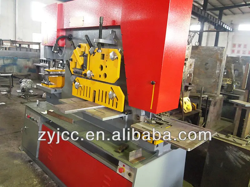 hydraulic iron cable  Q35Y-30 Hydraulic Ironworker punching and shearing machine