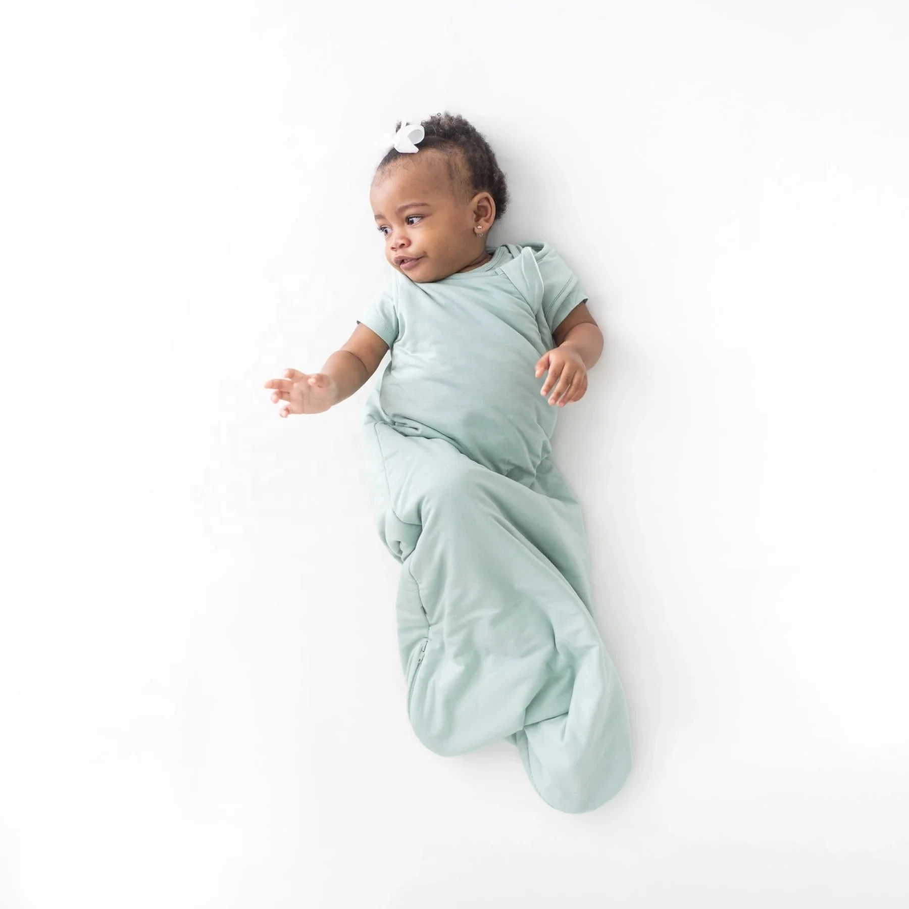 High quality Custom Bamboo Spandex Organic Cotton Knit Sleep Sack Suit Baby Sleeping Bag