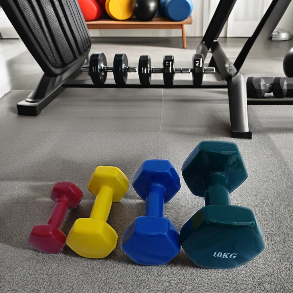 2 pieces Unisex PVC Squat Training Custom Gym Fitness Cast Iron Material for Home Use