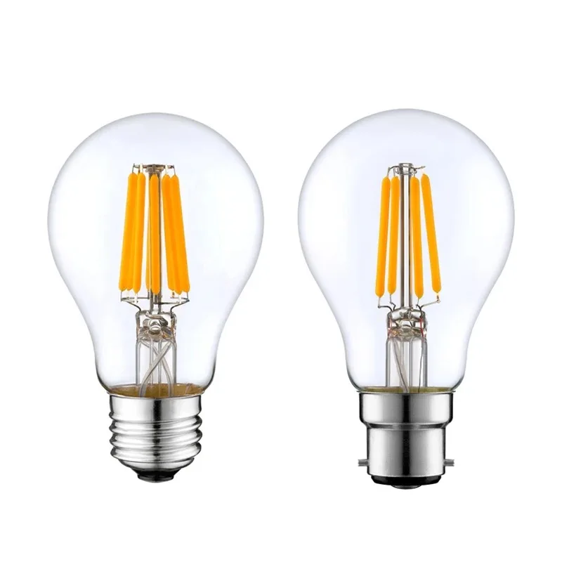 NEW ERP Led Filament Bulb E27 /E14 bulb 180-260V CE RoHS 210LM/W 5W=100W