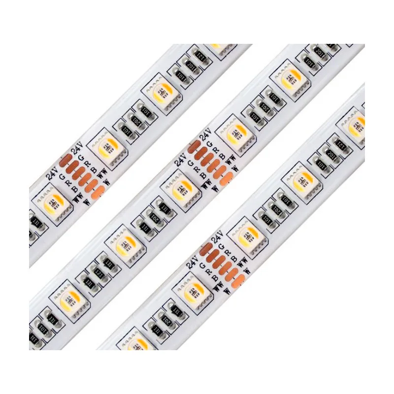 Manufacturers 5050 Smd Rgbwww Led Strip Lights Rgb Ip20 Ip65 Ip67 Waterproof Cct 5 In1 12V 24V SX Copper 80 Gua Landscape 22 0.3