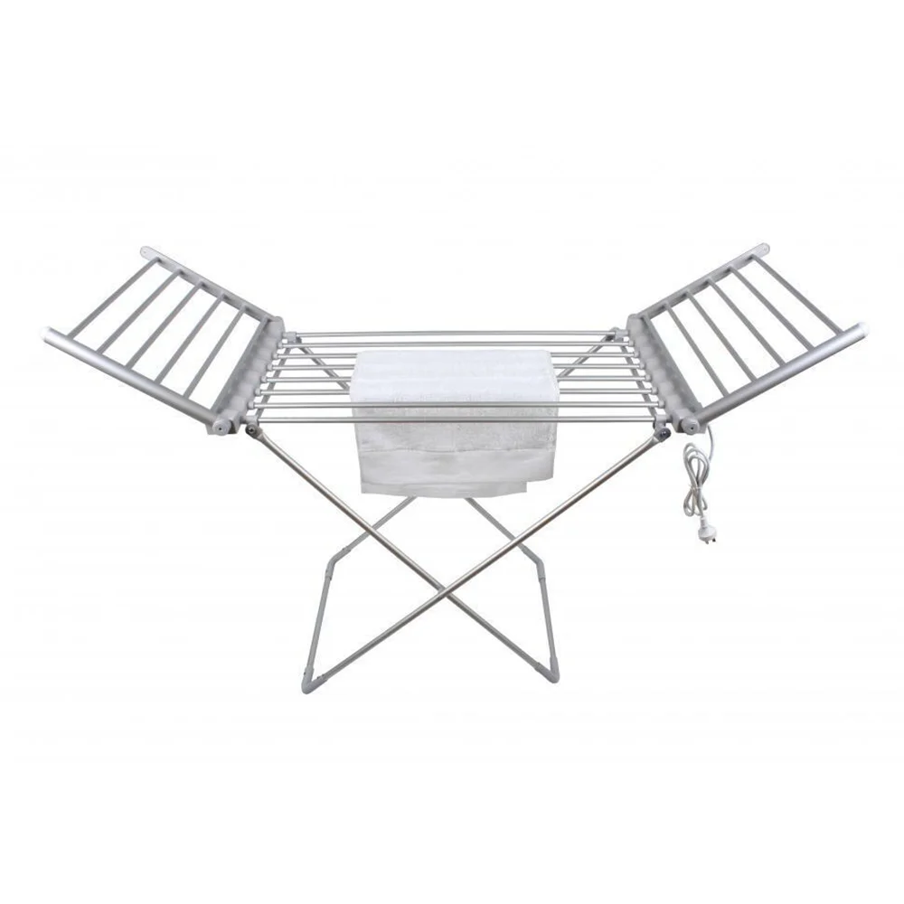 Electric Heated Clothes Airer Dryer Indoor Folding Horse Drying Rack For Laundry, Washing