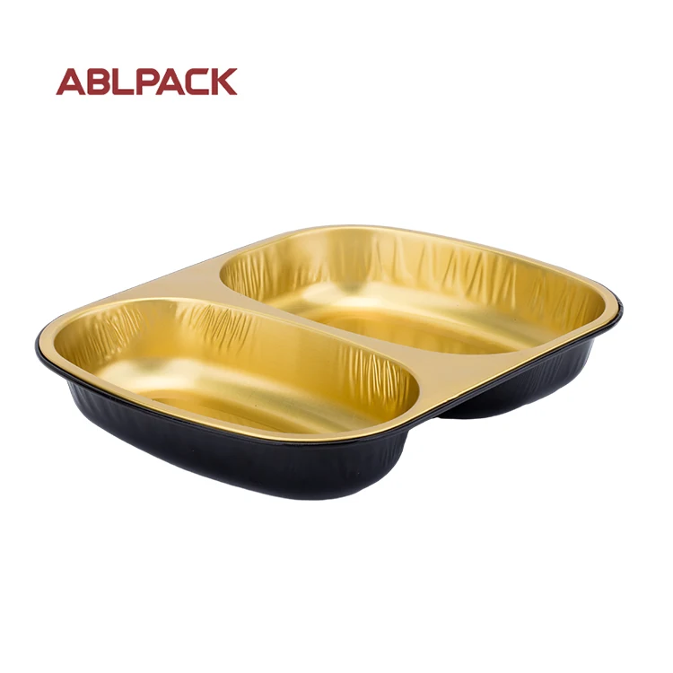 ABLPACK Manufacturer 850ML 28.3oz containers food storage Disposable box full size foil containers