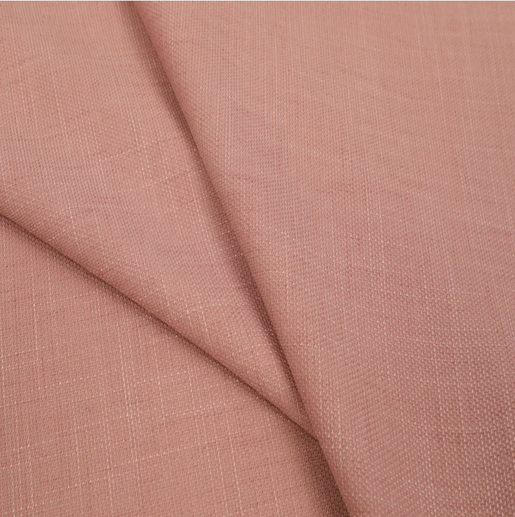50% polyester 46% viscose 4% spandex copy hemp TR bamboo joint woven Summer stretch fabric 228g for dress,suits,uniform
