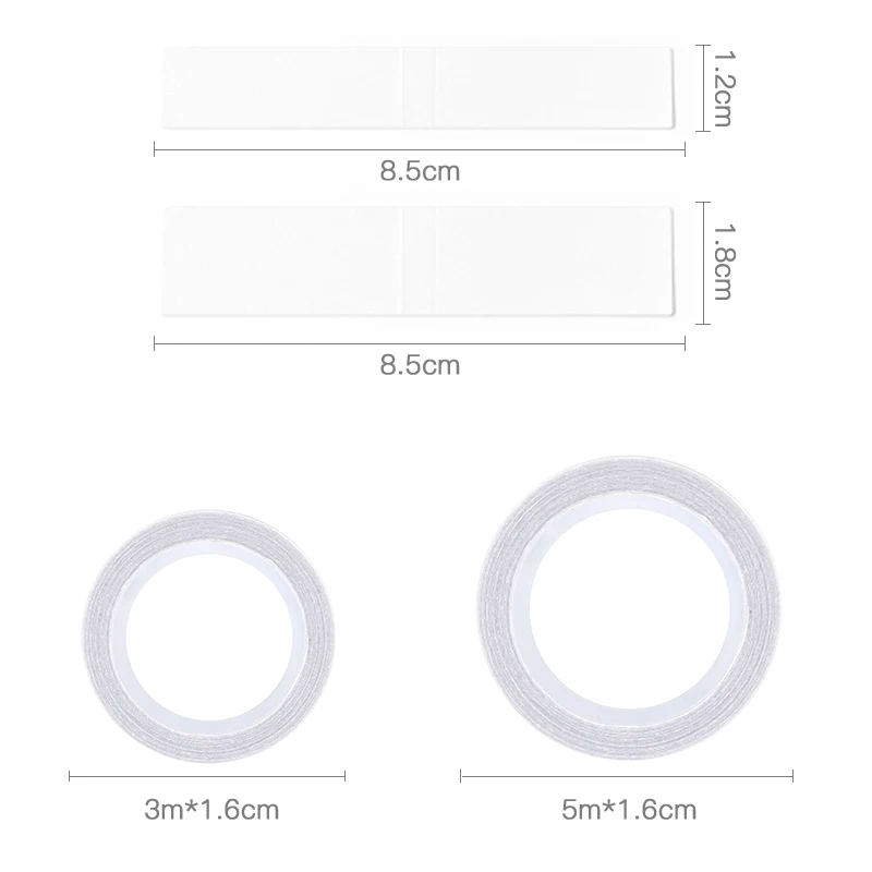 Wholesale Customize package Double Sided Clear Adhesive Clothing Tape Invisible Skin Dress Bra Lingerie Tape