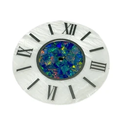 ETA2824 NH35 NH36 Movement White Mother-of-Pearl Natural Mosaic Opal Spliced Watch Dial