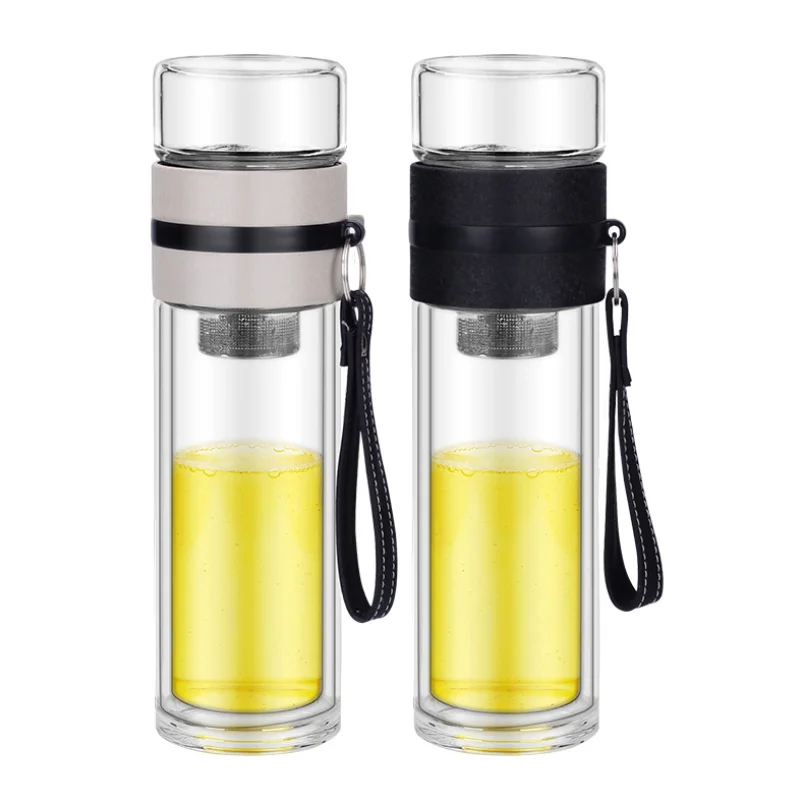 Питья чая бутылка стеклянные индивидуальные Чай Infuser