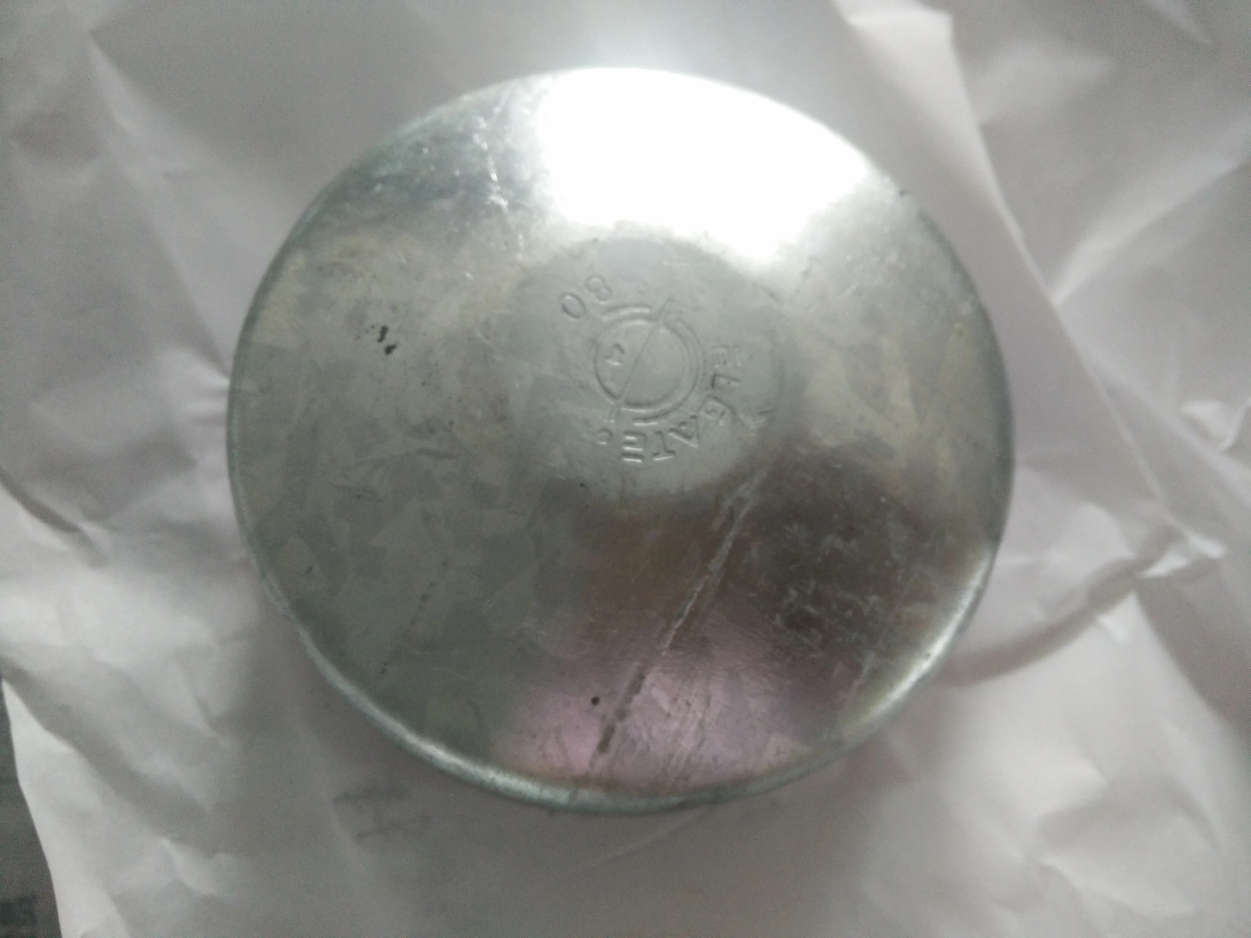 wholesale high quality Die Cast Aluminum Round Post Caps for Chain Link Fence