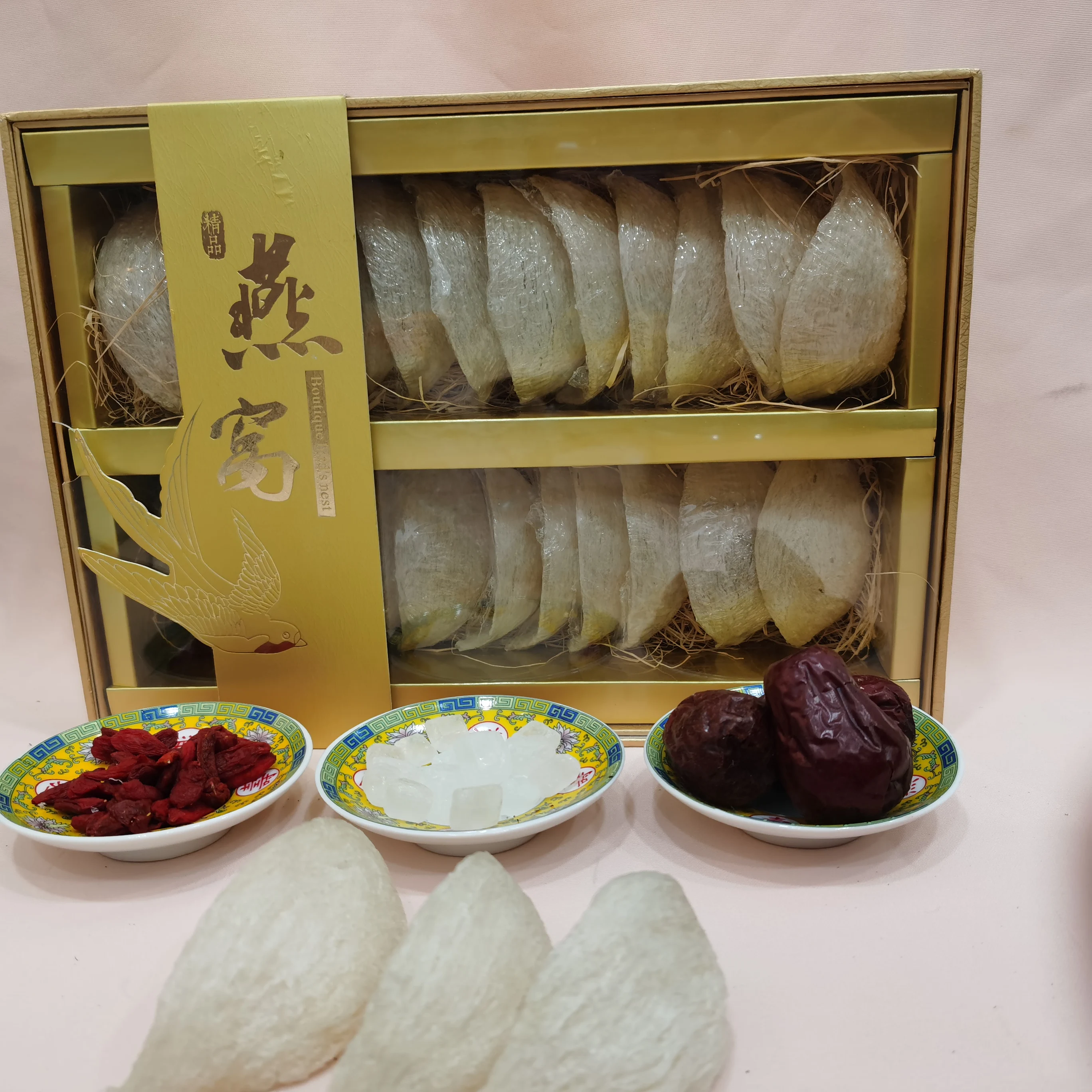 
100g/200g sizeHigh Quality Bird Nest from Malaysia (Yuan Mi Zhan) 