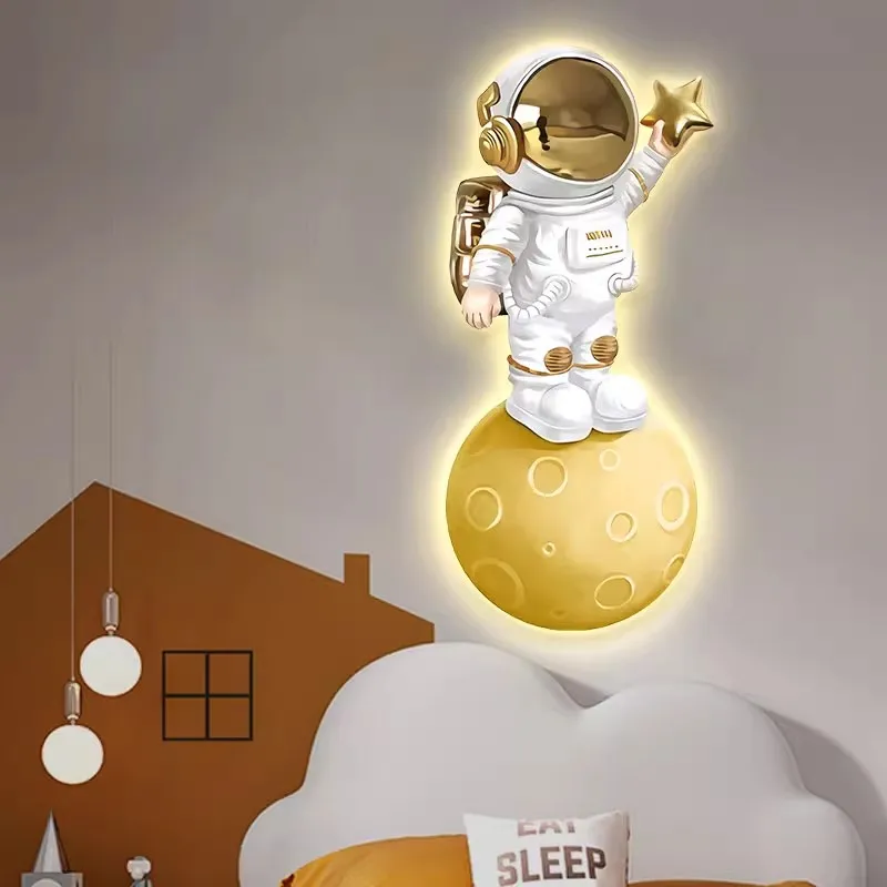 Art Decoration LED Acrylic Lamp Painting Animal Still Life UV Printing Crystal Porcelain Wall Decoration Airman