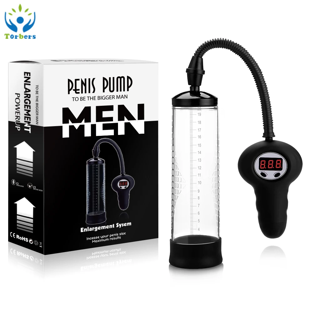 Automatic electronic Penis Power Vacuum Pump With Pressure Gauge