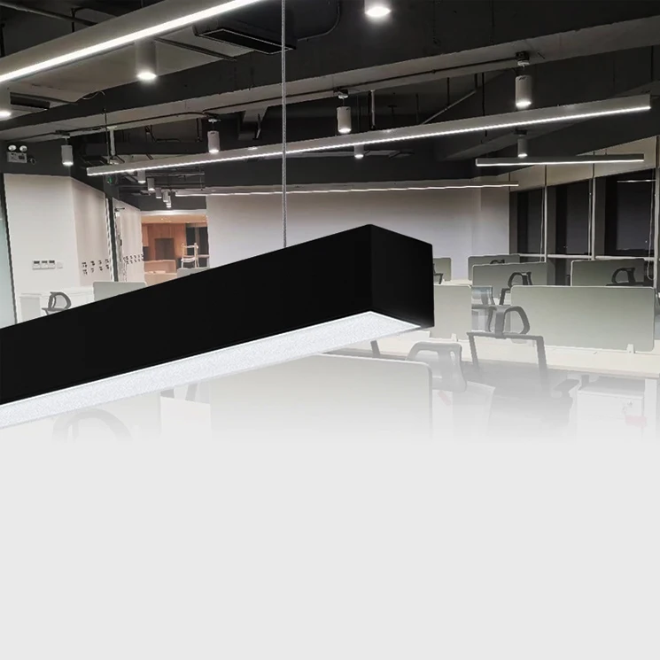 Aluminium LED Light Linear DC 24V Profile Lighting System Linkable Long 36W Recess  LED Lamp