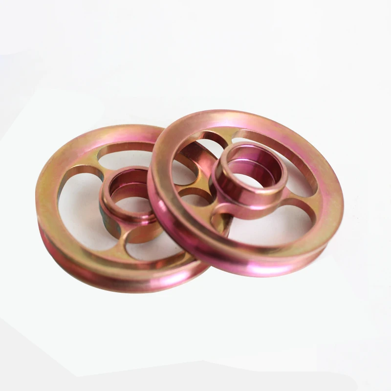 COMEPLAY wheel titanium EZY wheel with a set of bolts and bearing