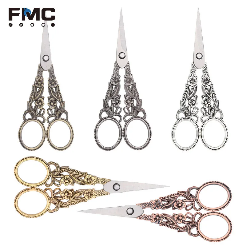 Vintage embroidery scissors Craft Thread Cloth wholesale DIY Home Tools tailor scissors sewing