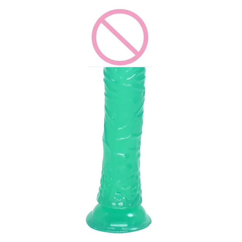 Anal Big Flexible Consolador Dildo Soft Jelly Crystal dildo Fantasy Penis for Women Adult Sex Toys for Female Pink/Purple