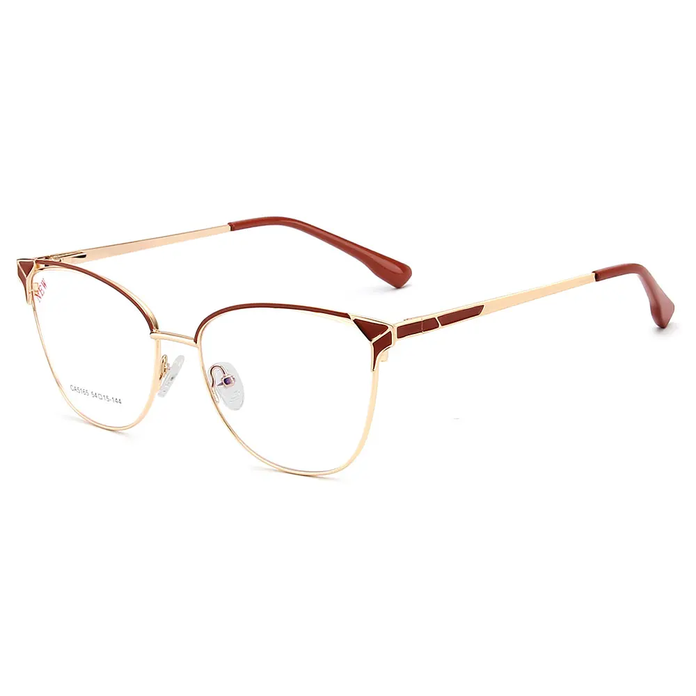 Good Quality Fashion Womens Cat Eye Women Anti Blue Light Blocking Eyeglasses Glasses Optical Frame Gafas
