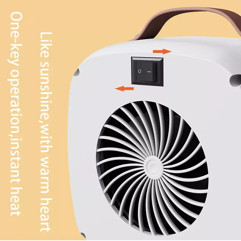 Small personal portable heater fan electric heaters for winter desk
