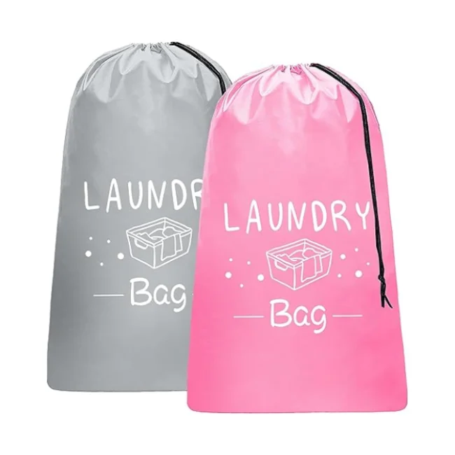 Сумки для стирки белья на шнурке