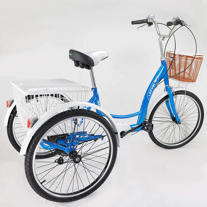 Newest Model Put On Shelves Multiple Color Options Leisure Time Single 24 Inches Speed High Carbon Steel Bicycle Tricycle