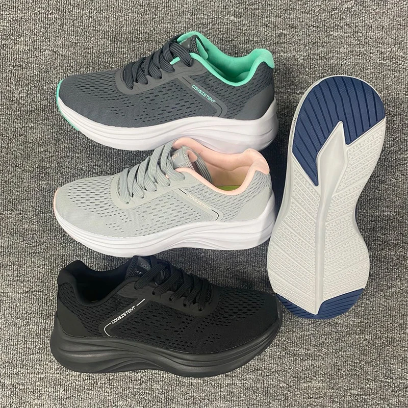 Fashion Men Casual Shoes Korean Style Air Cushion Running Shoes Men Lightweight Lace-Up Walking Sneakers Trainer Male Footwear