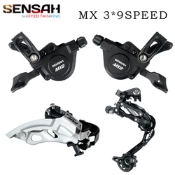 2021 Authentic sensah MX9 3X9 27speed lever front rear derailleur MTB mountain bike bicycle groupset for shimano