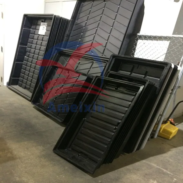 Export Wholesale Plant Grow Germination Plastic Fodder Hydroponic Flood Table Grow Tray