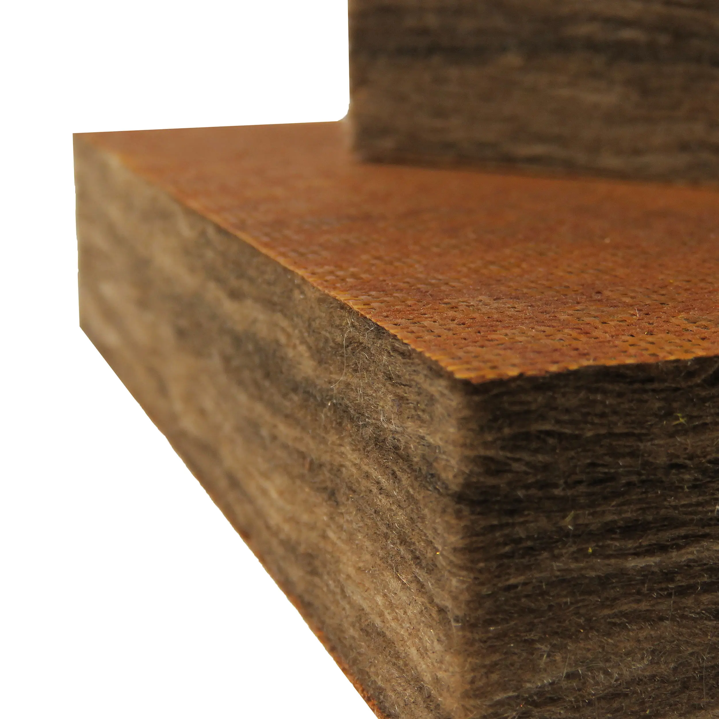 Customized  insulation brown color glass wool board for soundproof
