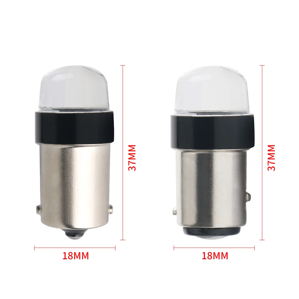 NBYC 1156-COB-12 Color LED Bulb Flash Lighting Bulbs SMD LED Lamps Automotive Strobe for Cars