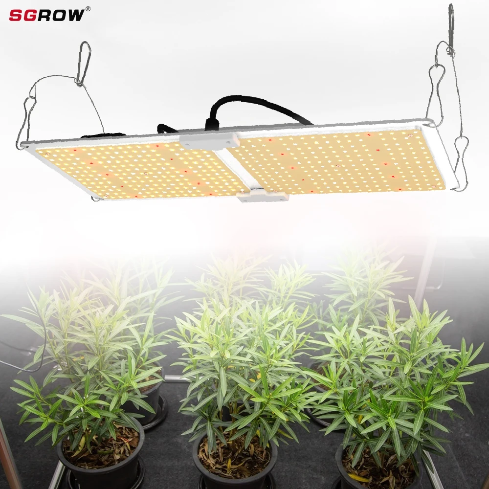 SGROW IP65 Waterproof Full Spectrum Greenhouse Hydroponic Indoor plants 240W  LED Grow Light