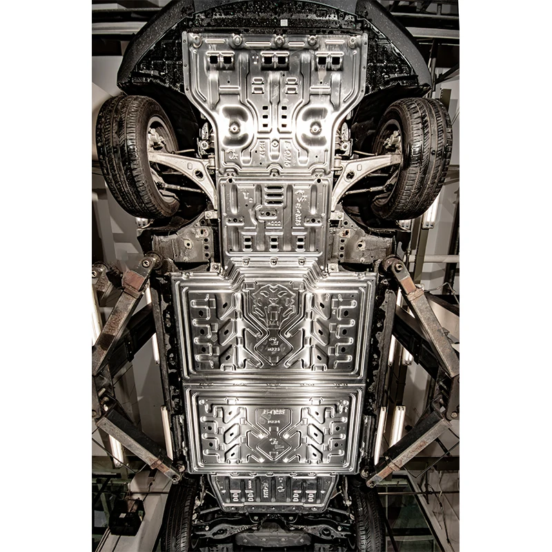 Hongqi E-QM5 Accessories Spare parts 3D Aluminum 2.5mm Engine Battery Underbody Protection Bottom Defense