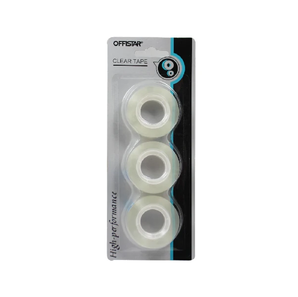 Высокопроизводительная односторонняя прочная клейкая невидимая лента 3pk с пользовательским логотипом