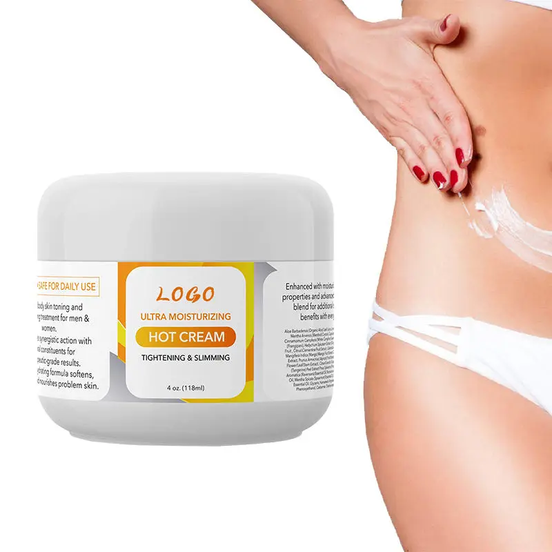 Private Label Hot Fat Burn Slimming Cream Firming and Anti Cellulite Natural Organic Weight Loss Slimming Cream